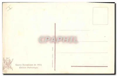 Jezus i cesarz Guillaume II — Rzym, 25 września 1914 — Pinx S. Solomko, n° 1752 — Rewers