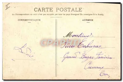 Layvaur — O Jacquemart da Catedral — Edition Nougués, Maison Universelle, Layvaur (Tarn) — Verso