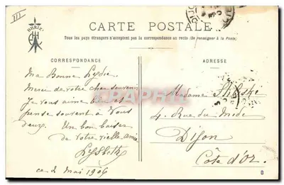 Piosenki Botrela — «Saboty Jezusa» — Ilustracje E. H. — n° 1232 — Rewers