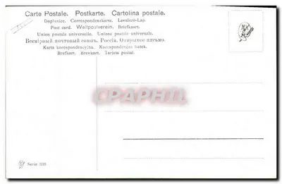 Cão de caça com perdiz — obra de Müller jun. München — série 330 — Verso