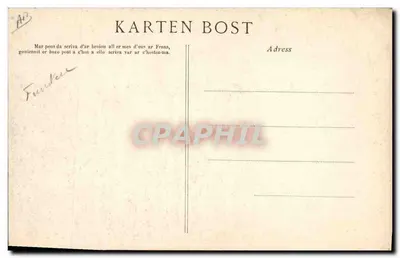 Névez — Vertrek naar de Jacht — Collectie Villand, Quimper — Achterkant