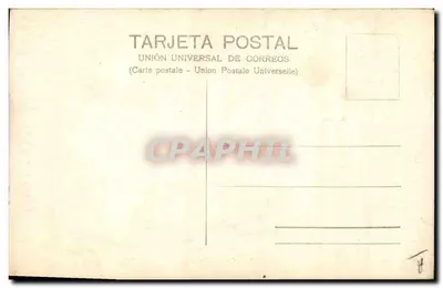 Prenomas de Montenegro — tancerka w sukni z motywami — Union Universal de Correos — Rewers