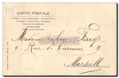 Fregoli — Variétés — Garzini & Pezzini, Milão — Verso
