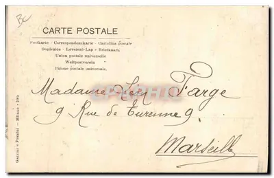 Fregoli — Companhia de comédia — Garzini & Pezzani, Milão — Verso