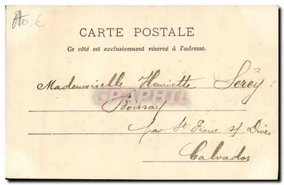 Apresentação de 70 cavalos na Barnum & Bailey — Imp. Courmont Frères, Paris, N° 2 — Verso