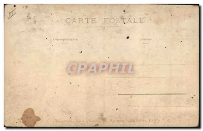 Stara pocztówka Elvire Obert Vedette parisienne — Rewers
