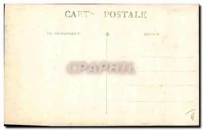 Yolanda Cartis — portret w stroju — Kartka pocztowa — Rewers