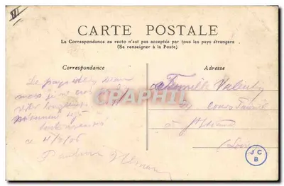Châtelguyon — Kioszek i ogród — M.T.L. n°344 — Rewers
