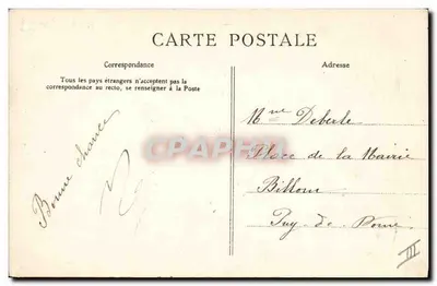Châtel-Guyon — A Hora da Música — L'Auvergne Pittoresque 287 — Verso