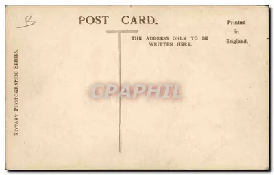 Cane — 'Fair Beauty' — Rotary Photo, E.C. n°698 — Verso