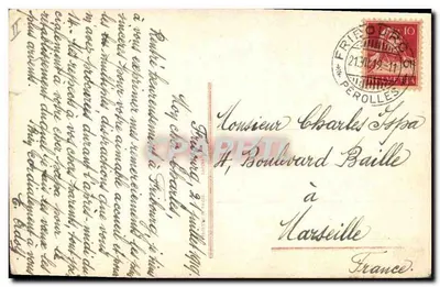 Général de Castelnau — deux officiers en uniforme militaire — éditeur ILM — Verso