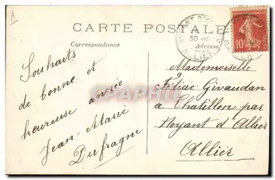 Le Maréchal French — Commandant en chef l'Armée Anglaise — J C, Paris — Verso