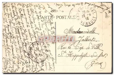 Port de Medjerda — vue du quai et d'un navire — éditeur inconnu — Verso