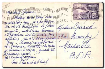 Baptystwo dzwonu Świętej Rodziny — Pamiątka przez Biskupa Caillota 29 marca 1936 — Paccard, kowale, Annecy — Rewers