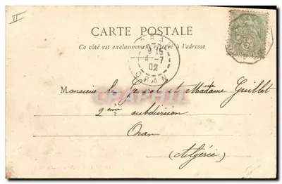 Saint-Lunaire — Le Décollé — G. F. — Wybrzeże Emeraude — Rewers
