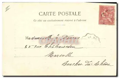 Tréguier — Katedra — Wydawca: Kolekcja Baron, St-Brieuc, nr 17 b — Rewers