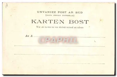 Bretania — Koniec dnia, powrót do farmy — kolekcja E. Hamonic, nr 236 — Rewers