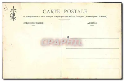 Mulher costurando um sapato de madeira em St Yves — As Canções de Botrel ilustradas por E. Hamonic, n°322 — Verso
