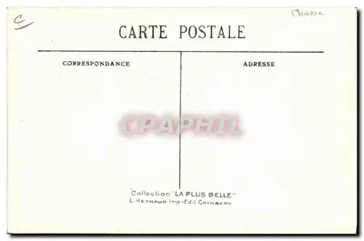 W Alpach — Łowcy Chamois — E. Reynaud Imp-Edil Chambery — Rewers