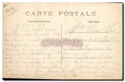 Cão Ambulante socorrendo um Ferido — A Grande Guerra 1914 — Phot-Express — Verso