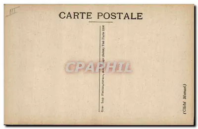 Geral Hirschauer — retrato militar — Grav. Lup. Patinogravure, Montargis (Loire) (Sèvne) (Cliché Manuel) — Verso