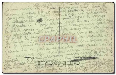 S.S. MEDIE II — Paquebot de la Cie Paquet — éditeur Grimaud Nafellir — Verso