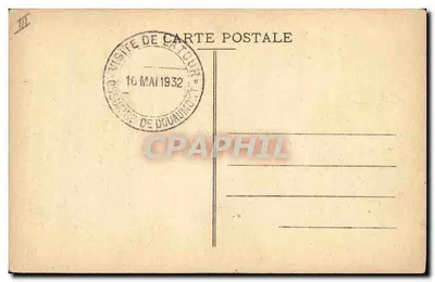 O "Bourdon" dos 400.000 mortos de Verdun — Torre do Ossuário de Douaumont — editor não visível — Verso