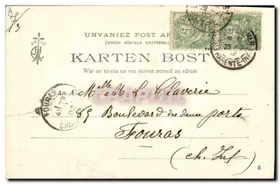 De Liedjes van Botrel geïllustreerd — Het Kleine Gregoire (2) — uitgegeven door E. Hamonic — Achterkant