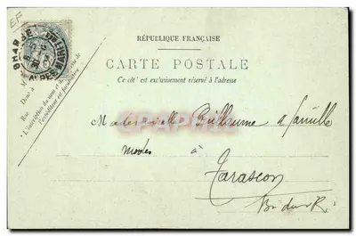 Grasse — Fabriek Lantier zoon — De Violetten van Parme in de Fabriek — LL. — Achterkant