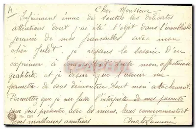 Roseti gialli — acquarello — E. Vlais — n° 1247 — Verso