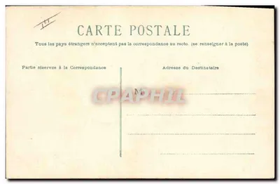Rozenbund — Gelukkig nieuwjaar — Franse ansichtkaart — Achterkant