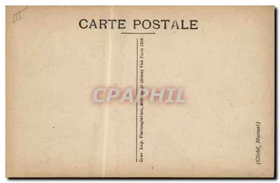General Maistre — retrato militar — Grav. Lup. Flammografía, París — Reverso