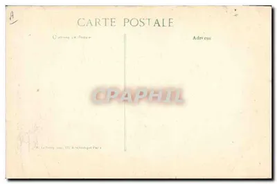 O general Pau — 1914 — 3ª Série — Editor B.D. — Verso