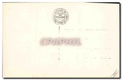 Il Generale de Castelnau — Museo dell'Armée — Editore Hôtel des Invalides — Verso