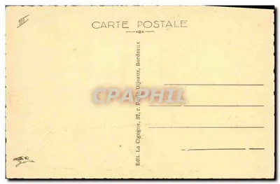 Bordeaux — O « Mecknès » — Edição Porte-Dijeaux — Verso