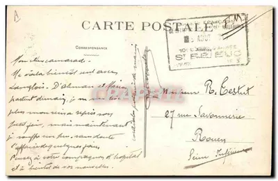 Na fazenda - O canto das moças - O pequeno do dia — Ao redor dos Lits-Clos, n° 4237 — Verso