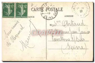 Zondagavondvergadering — Franse Armée en de Geallieerden — Coll. E. Hamaric, St-B. — Achterkant