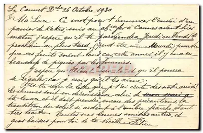 Côte d'Azur - Colheita de Jasmim. RM — Edição RM, n° 912 — Verso