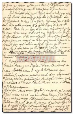 Menina no seu escritório — 'Inspire-me..!' — Editor não identificado, número de série não visível — Verso