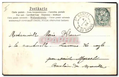 Dwie młode dziewczyny i zając — A&M B N° 290 — A&M B — Rewers