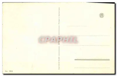 Due passeri rossi su ramo di agrifoglio — illustrazione di Victorin — n. 125 — Verso