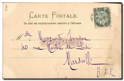 Arranjo de rosas amarelas — H. Klarman — editor não visível — Verso