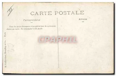 J. Loison Boulanger — Ekmekçisinin Önünde — B. Guillaminot, Prespiling ve Cie, Paris — Arka yüz