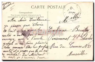 Menina e cachorro — Editor E.L.D. — N° 4027 — Verso