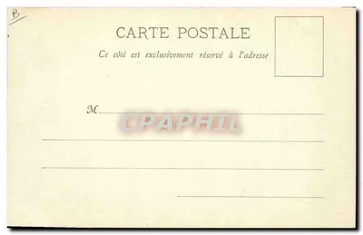 Généralissime — karikatura wojskowa — Clichés Jeanne H. Billinal, Nancy — Rewers