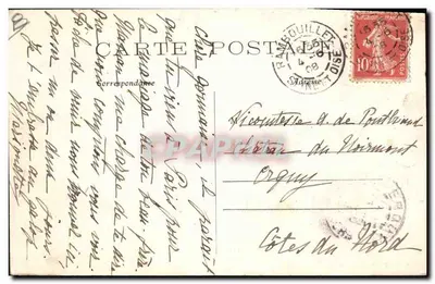 Estado-Maior 12º Cavalaria — Coronel GOMBAUD de SÉRÉVILLE — cliché Aubry, Rambouillet — Verso