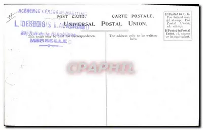S.S. "New York" en Cherbourg — American Line, servicio Southampton-Cherbourg-New York — Reverso