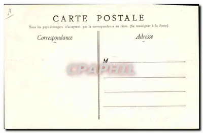 Calais — Arrivée du paquebot « Le Nord » — Édition Grün & Bazar Palavert — Verso