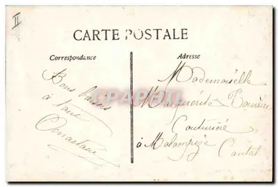 Mulher sorridente em uma grande campana — decoração de campanas e flores — editor N° 502 — Verso
