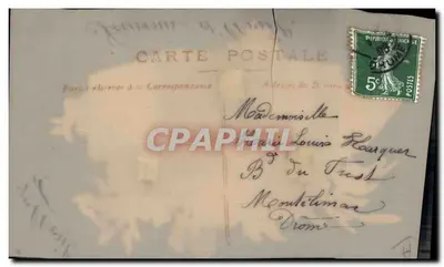 Fleurs et oiseaux — décor floral sur fond de livre — Souvenir d'Étaples — Reverso